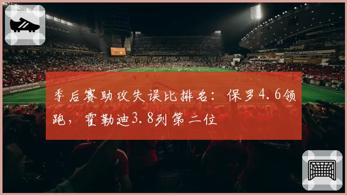 季后赛助攻失误比排名：保罗4.6领跑，霍勒迪3.8列第二位